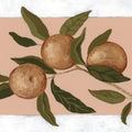 Orange Study II Mural Wallpaper - pure wallpaper artwork