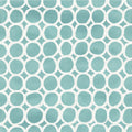 Mixed Blue Circles Inverse Mural Wallpaper - pure wallpaper artwork