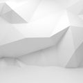 Concrete Shapes White Mural Wallpaper - pure wallpaper artwork