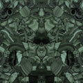 Malachite Vortex, Forest Green Mural Wallpaper - pure wallpaper artwork