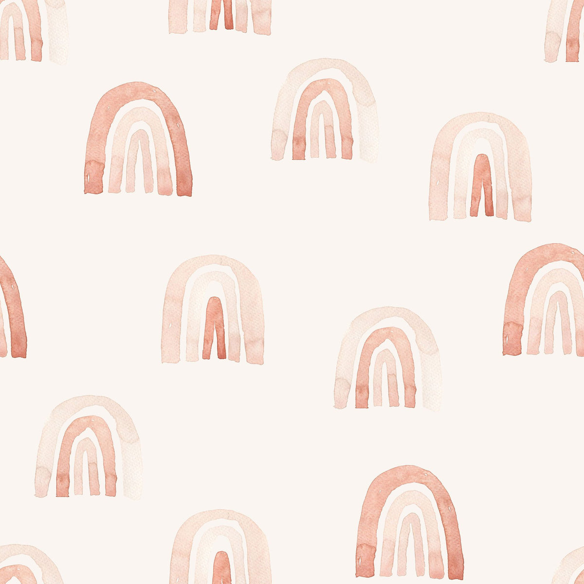 Baby Rainbows Mural Wallpaper - pure wallpaper artwork