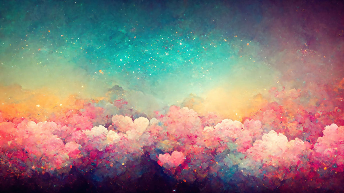 Over the Rainbow Mural Wallpaper - pure wallpaper artwork