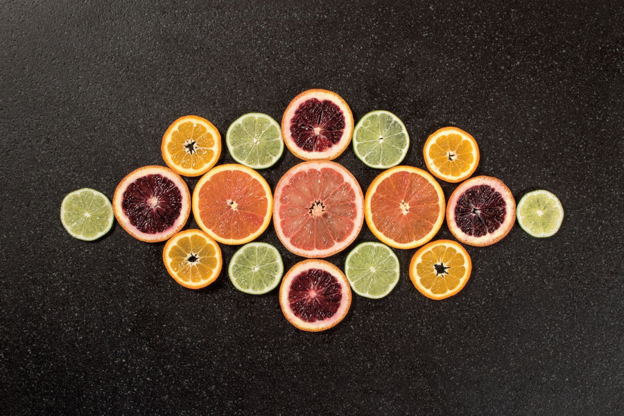 Citrus Drama III Mural Wallpaper
