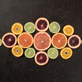 Citrus Drama III Mural Wallpaper - pure wallpaper artwork