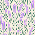 Lavender Field Mural Wallpaper - pure wallpaper artwork