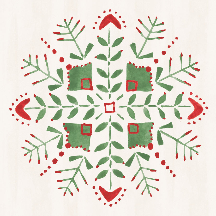 Decorative Holiday IX Mural Wallpaper