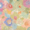 Happy Oil Painted Flowers, Warm Pink Mural Wallpaper - pure wallpaper artwork