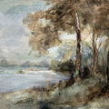 Peaceful Lake Mural Wallpaper - pure wallpaper artwork
