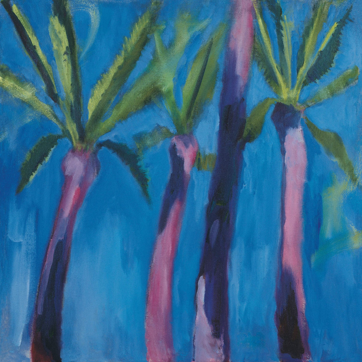 Palm Trees Mural Wallpaper - pure wallpaper artwork