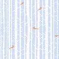 Forest View, Sky Blue Mural Wallpaper - pure wallpaper artwork
