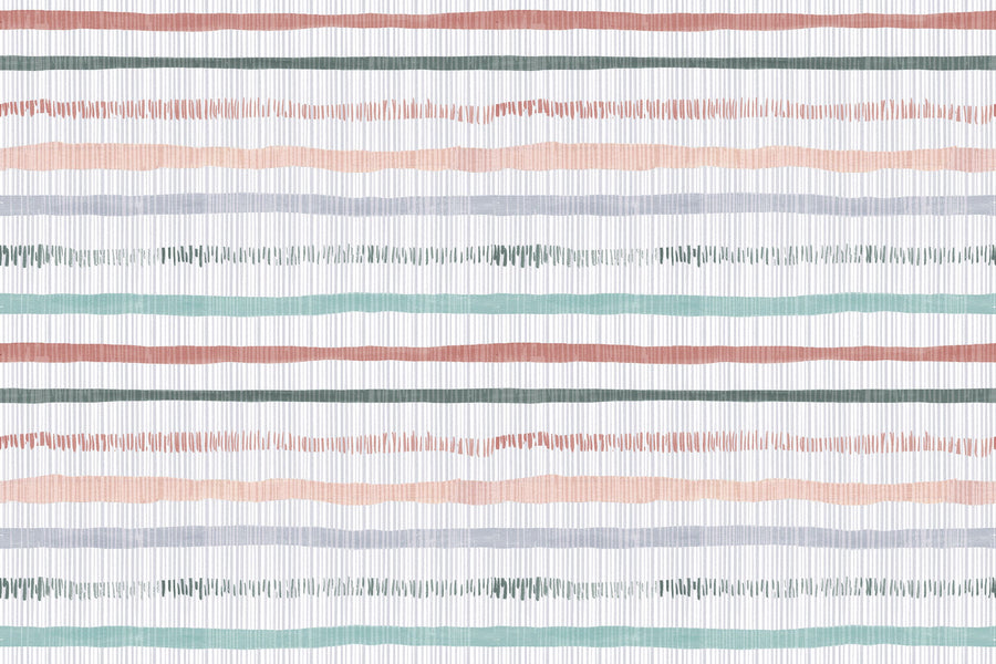 Ikat Pattern III Mural Wallpaper