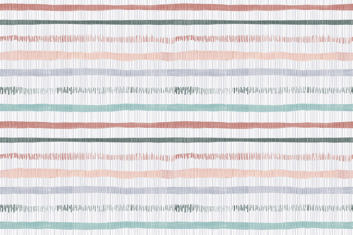 Ikat Pattern III Mural Wallpaper - pure wallpaper artwork