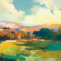 Daybreak Valley Mural Wallpaper - pure wallpaper artwork
