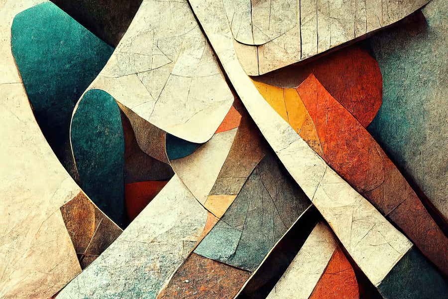 Abstract Textures Mural Wallpaper