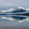 Mountains Over Lake Mural Wallpaper - pure wallpaper artwork