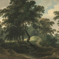 Historic Lands, Forest Green Mural Wallpaper - pure wallpaper artwork