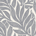 Stippled Leaf Mural Wallpaper - pure wallpaper artwork