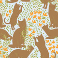 Hunters in the Garden, Sky & Beige Mural Wallpaper - pure wallpaper artwork