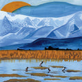 Winter Lake Mural Wallpaper - pure wallpaper artwork