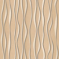 Swaying Lines, Warm Beige Mural Wallpaper - pure wallpaper artwork