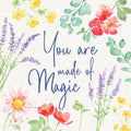 Fresh Floral IV Mural Wallpaper - pure wallpaper artwork