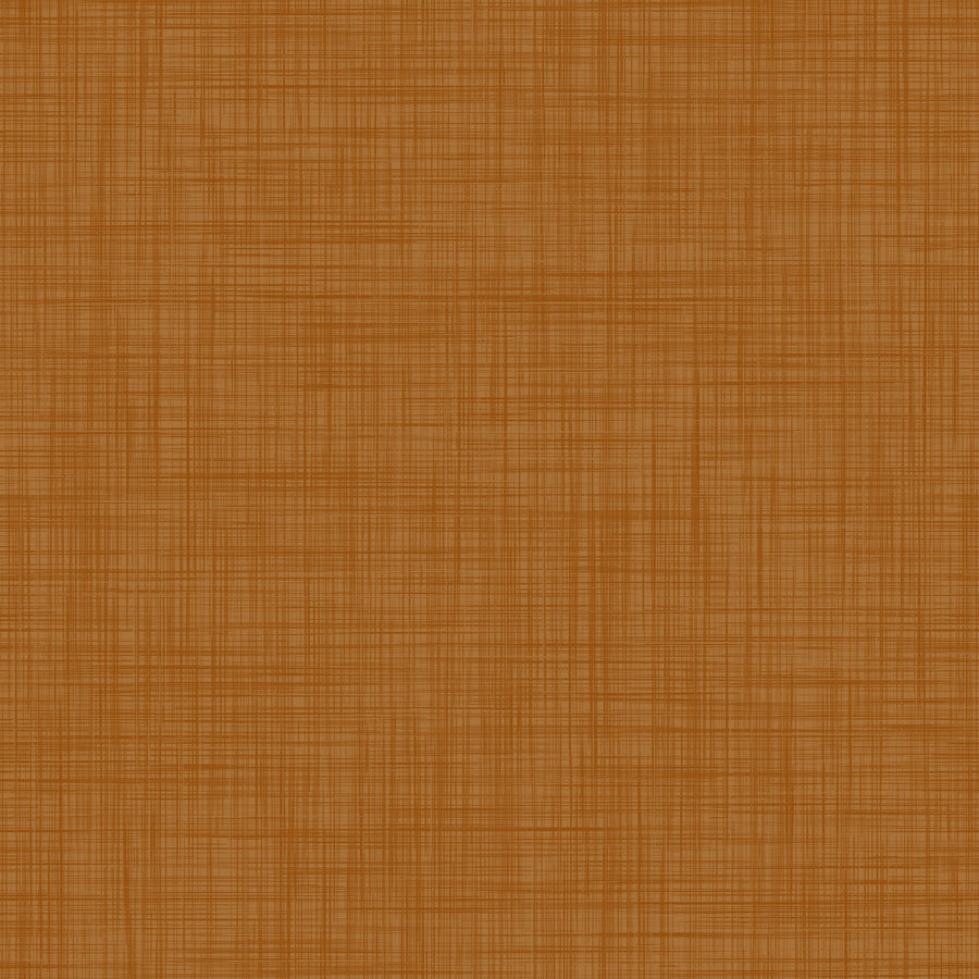 Mottled Linen Effect, Orange Mural Wallpaper