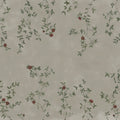 Rambling Rose, Garnet on Greige Mural Wallpaper - pure wallpaper artwork