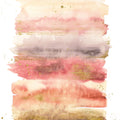 Desert Blooms Abstract I on White Mural Wallpaper - pure wallpaper artwork