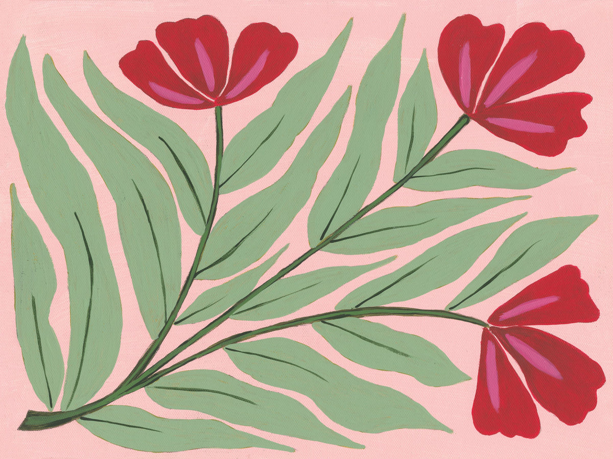 Botanical Bliss III Mural Wallpaper - pure wallpaper artwork