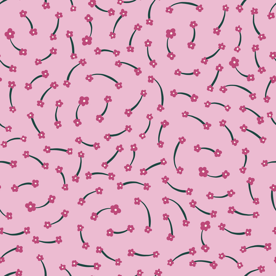 Floral Connection Mural Wallpaper