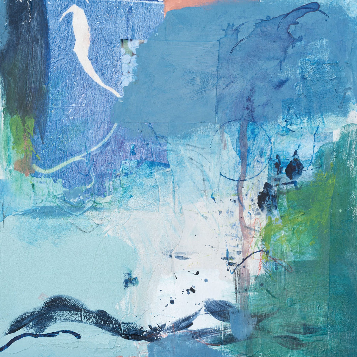 Dive Into the Ocean II Mural Wallpaper - pure wallpaper artwork