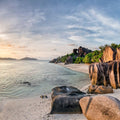 Sunset Beach Mural Wallpaper - pure wallpaper artwork