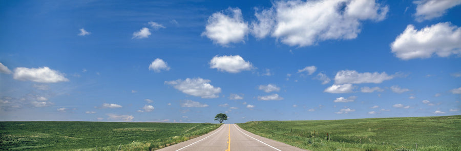 Open Road Serenity Mural Wallpaper