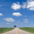 Open Road Serenity Mural Wallpaper - pure wallpaper artwork