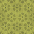 La Vida Flowers Green Mural Wallpaper - pure wallpaper artwork