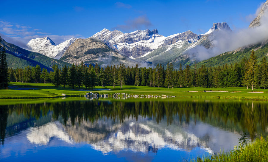 Mt Lorette Golf Course Mural Wallpaper