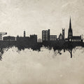 Warrington England Skyline Concrete Mural Wallpaper - pure wallpaper artwork