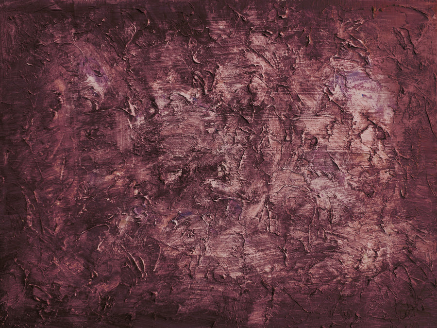 Forest Floor II Plum Mural Wallpaper