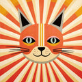 Happy Cat II Mural Wallpaper - pure wallpaper artwork