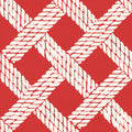 Seafood Shanty White on Red I Mural Wallpaper - pure wallpaper artwork