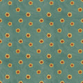 Autumn Buds Turqouise Mural Wallpaper - pure wallpaper artwork