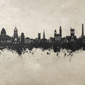 Paisley Skyline Concrete Mural Wallpaper - pure wallpaper artwork