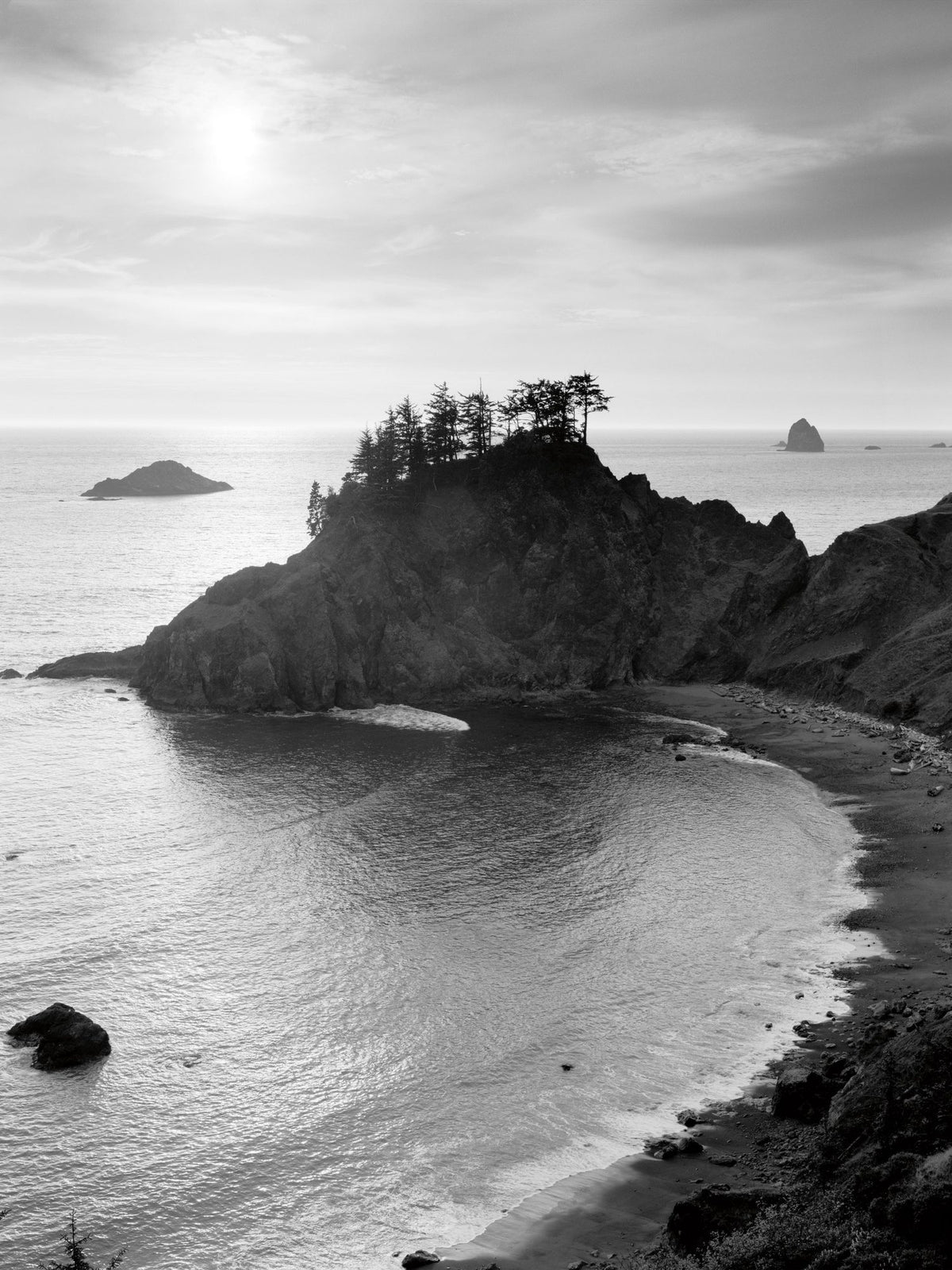 Sunset Over Oregon Coast Mural Wallpaper - pure wallpaper artwork