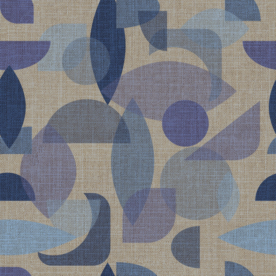 Homley Geometry, Stone Mural Wallpaper