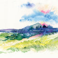 Mountains Majesty Mural Wallpaper - pure wallpaper artwork