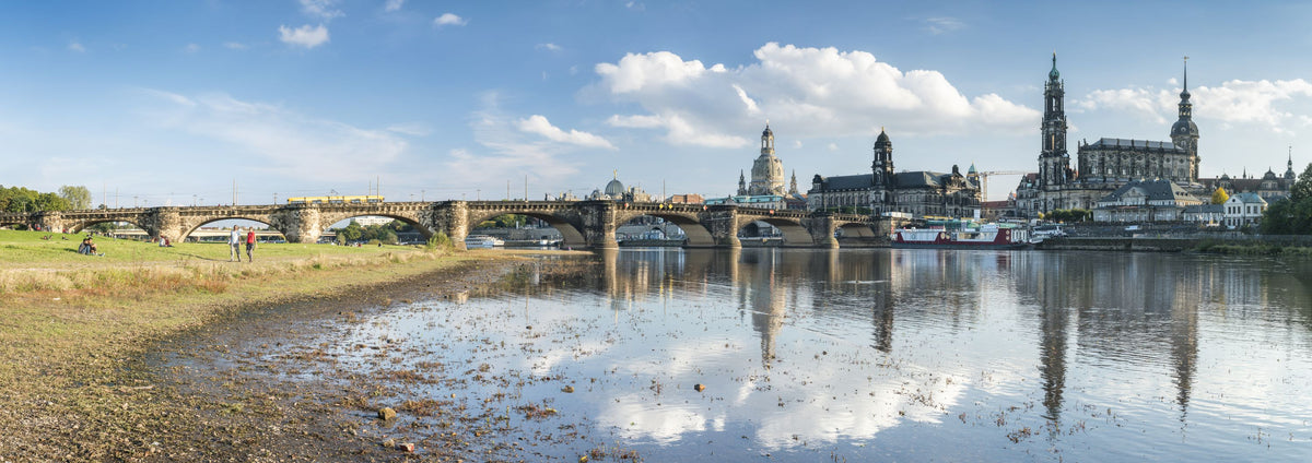 Stone Bridge Reflection Mural Wallpaper - pure wallpaper artwork