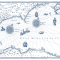 Tres Tintas CARTE MARIN Mural Wallpaper - pure wallpaper artwork
