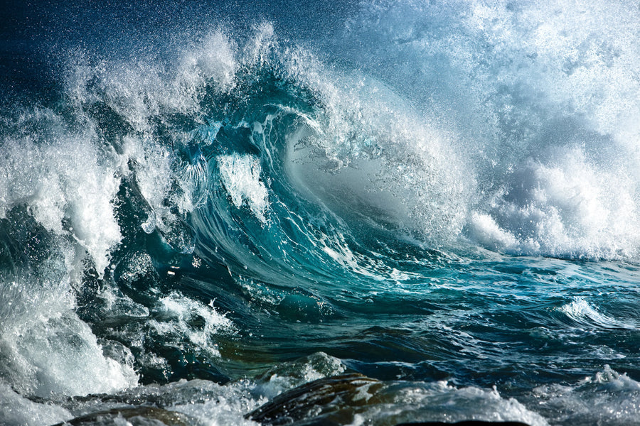 Wave Mural Wallpaper