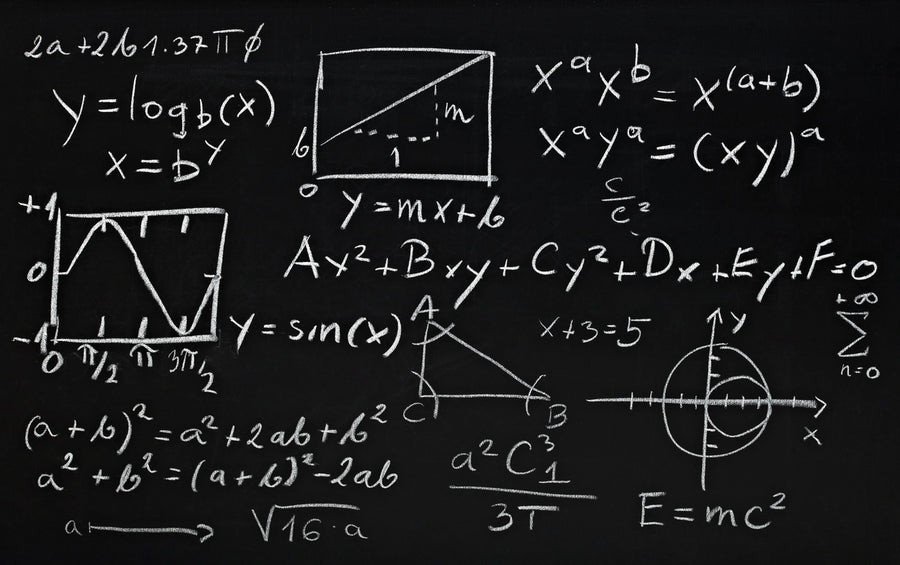 Black board Mural Wallpaper