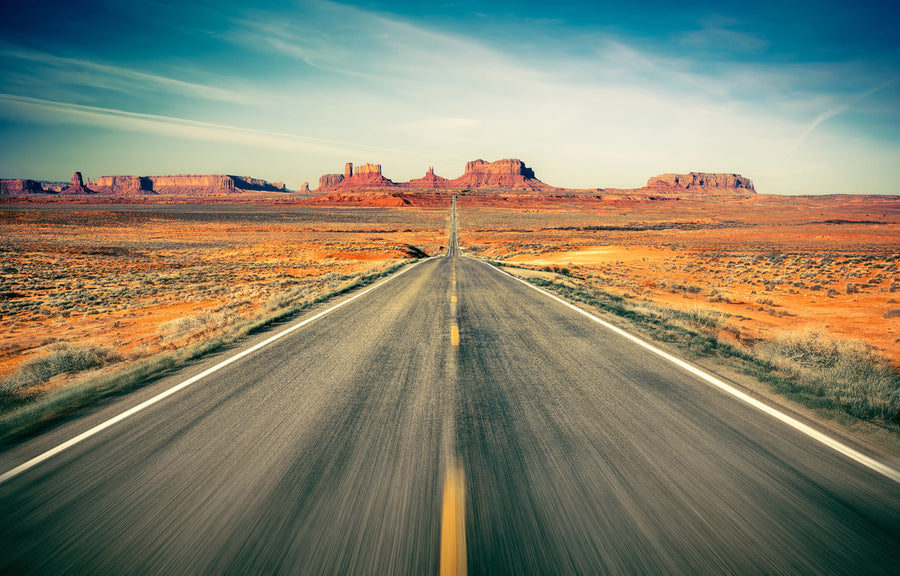 Highway Mural Wallpaper